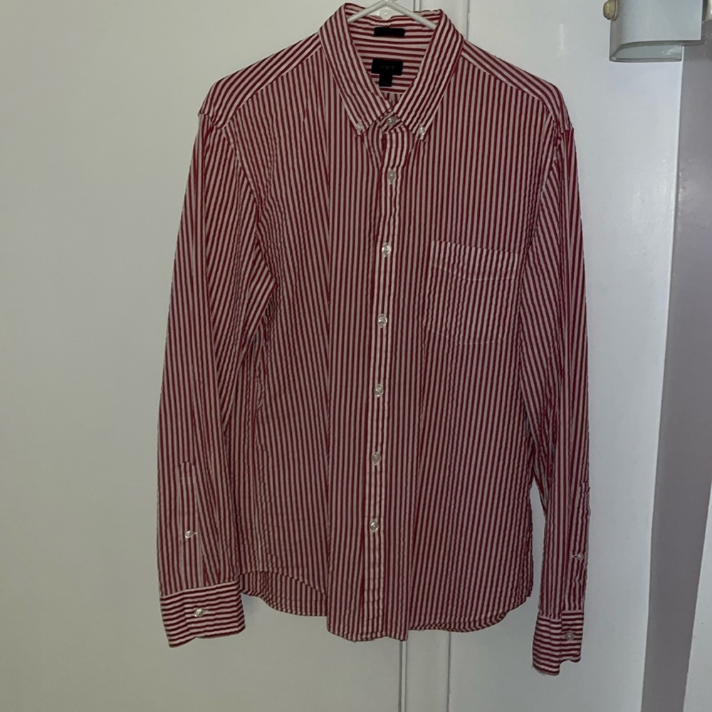 J.Crew Seersucker shirt